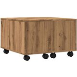 vidaXL Stol za kavu Artisan hrast 60x60x38 cm izrađeno drvo | shoptok.hr