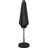  Vrtni Parasol s Podnožjem Pravokutni 2,7 x 2,7 m Poliester Antracit 270 x 270 cm | shoptok.hr