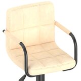  Barski stolac krem baršunasti | Eponuda.com