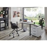Hom`in PISALNA MIZA kovina, leseni material črna, bela | Shoptok.si
