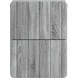  Noćni ormarić za montažu na zid Siva sonoma 33 x 34,5 x 43 cm | shoptok.hr