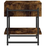  Stolić za kavu boja hrasta 40x40x45 cm konstruirano drvo | shoptok.hr
