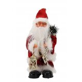 Molarem Home Božićna figura Djeda Mraza s lampionom i glazbom Slike