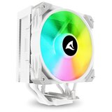 Sharkoon CPU A50 WHITE AIR COOLER 120mm PWM 230W procesorski hladilnik | Shoptok.si