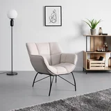 Bessagi Home počivalnik robin, svetlo siv