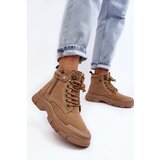 Boto Women's Fleece-Lined Suede Trapper Boots Beige Jailina | shoptok.hr