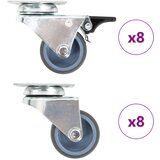 vidaXL Udvojeni okretni kotačići 16 kom 50 mm Cijene