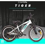  Dječji bicikl Tiger 20" RevoShift Shimano 6 brzina bijelo-zeleni | shoptok.hr