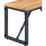 Ambia Garden LOUNGE GARNITURA tikovina trd les aluminij, nerjaveče jeklo | Shoptok.si