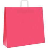  Papirnate vrećice 250 kom s ručkama ružičaste 54x15x49 cm | shoptok.hr