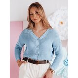DStreet Swter damskie one size oversize prążkowany SWEETDREAM niebieski | Shoptok.si