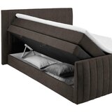 CARRYHOME POSTELJA BOXSPRING 160 cm x 200 cm , tekstil rjava | Shoptok.si