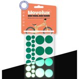 Movolux visoko odsevne nalepke Hot Dot, zelene Cene