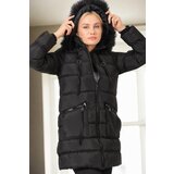Dewberry Z6763 WOMEN'S COAT-BLACK-1 | shoptok.hr