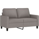  Dvosjed od tkanine smeđesivi 120 cm | shoptok.hr