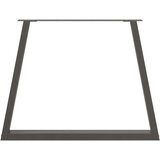  Noge za blagovaonski stol V-oblik 3 kom antracit 100 x (72-73,3) cm čelik | shoptok.hr
