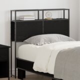 Skladišno uzglavlje Crni hrast 80 cm Konstruirano drvo | shoptok.hr