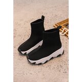 Kesi Children's sports shoes with sock black and white Zaelin | shoptok.hr