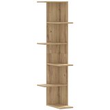  Kutna zidna polica boja artisian hrast 36,5x36,5x140 cm drvena | Eponuda.ba
