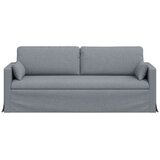 SOFA Svijetlo siva 198 x 78 x 80 cm Metal | shoptok.hr