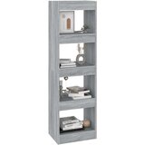 vidaXL knjižna omara/pregrada siva sonoma 40x30x135 cm | Shoptok.si