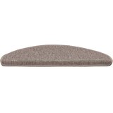 Prostirke za stepenice 15 kom 65x21x4 cm tamno bež poluokrugle velike | shoptok.hr