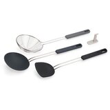 Joseph Joseph Komplet kuhinjskih pripomočkov 3 ks iz nerjavečega jekla Fusion Wok Set – Cene