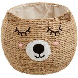 Premier Housewares Otroška škatla za shranjevanje iz vodne hijacinte v naravni barvi ø 49x40 cm Lidi Cat Face – Cene
