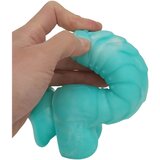 OgazR Sea Serpent - gumeni groovy dildo - 17 cm (plavo-bijeli) | shoptok.hr