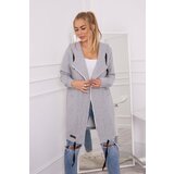 Kesi Insulated raincoat with hood in grey color Cijene