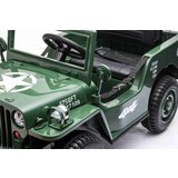 Lean_Toys Otroški električni avto USA ARMY 4X4 Enosed 12V Zelena | Shoptok.si