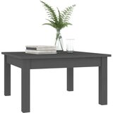  Stolić za kavu sivi 55x55x30 cm od masivne borovine | Eponuda.ba