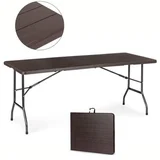sklopivi sto za proslave 180 cm brown SZK-180B