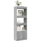 vidaXL Visoka komoda boja hrasta 63x33x180 cm od konstruiranog drva | shoptok.hr