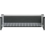  Povišena vrtna gredica Siva 75 x 30 x 22 cm WPC i aluminij | shoptok.hr