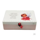  Anđeo čuvar na Kutiji uspomena za djevojčice kao poklon za krštenje ili rođendan - 17. - 15460 | shoptok.hr