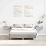 vidaXL Okvir kreveta bez madraca boja hrasta 140x190 cm Cijene