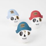 Meri Meri Party dodaci u setu 3 kom Pirate Skulls Surprise Balls – | shoptok.hr