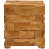  Stolica za Skladištenje Smeđa 40 x 40 x 45 cm Čvrsto teak drvo | Eponuda.com