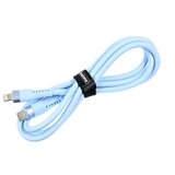 Remax Data kabl Bintrai RC-C150 Fast Charging 30W Type C na iPhone lightning 1.2m plavi | ePonuda.com