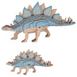  3d drvena slagalica - Stegosaurus (Veliki i mali) | ePonuda.com