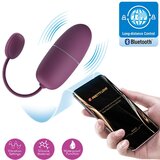 Pretty Love Nymph Vibrating Egg with App Global Remote Control Series Purple Cene