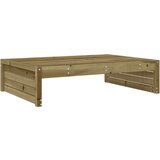  Vrtni tabure 120 x 80 cm od impregnirane borovine | shoptok.hr