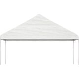  Sjenica s krovom bijela 5,88 x 2,23 x 3,75 m polietilen | shoptok.hr