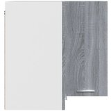 Viseći Viseča kotna omarica siva sonoma 57x57x60 cm konstruiran les, (20716604) | Shoptok.si