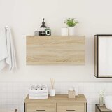  Kupaonski zidni ormarić sonoma hrast 80x25x40 cm izrađeno drvo | Eponuda.com