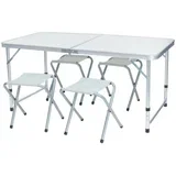 Kamping sto + 4 Stolice