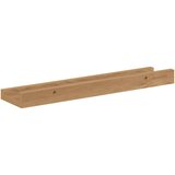  Polica na zidu 2 pcs Smeđa 40 x 9 x 3 cm Konstruirano drvo | shoptok.hr