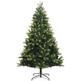  Umjetno božićno drvce 300 LED sa šarkama i kuglicama 210 cm | shoptok.hr