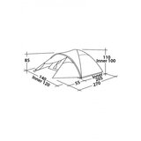 Easy Camp Šator za kampovanje QUASAR 200 | Eponuda.com